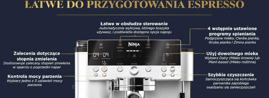 Ekspres do kawy Ninja Luxe Essential ES601EU